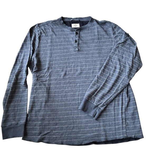 Marine Layer Striped Long Sleeve T-shirt Size L - Picture 1 of 6